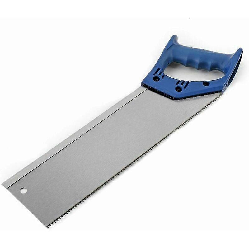 Portable Hand Saw, Adjustable & Lockable, Fine-Cut 65 Manganese Steel Blade, Comfortable Two Component Handle For Wood And Plastic, Quick Cuts & Wide