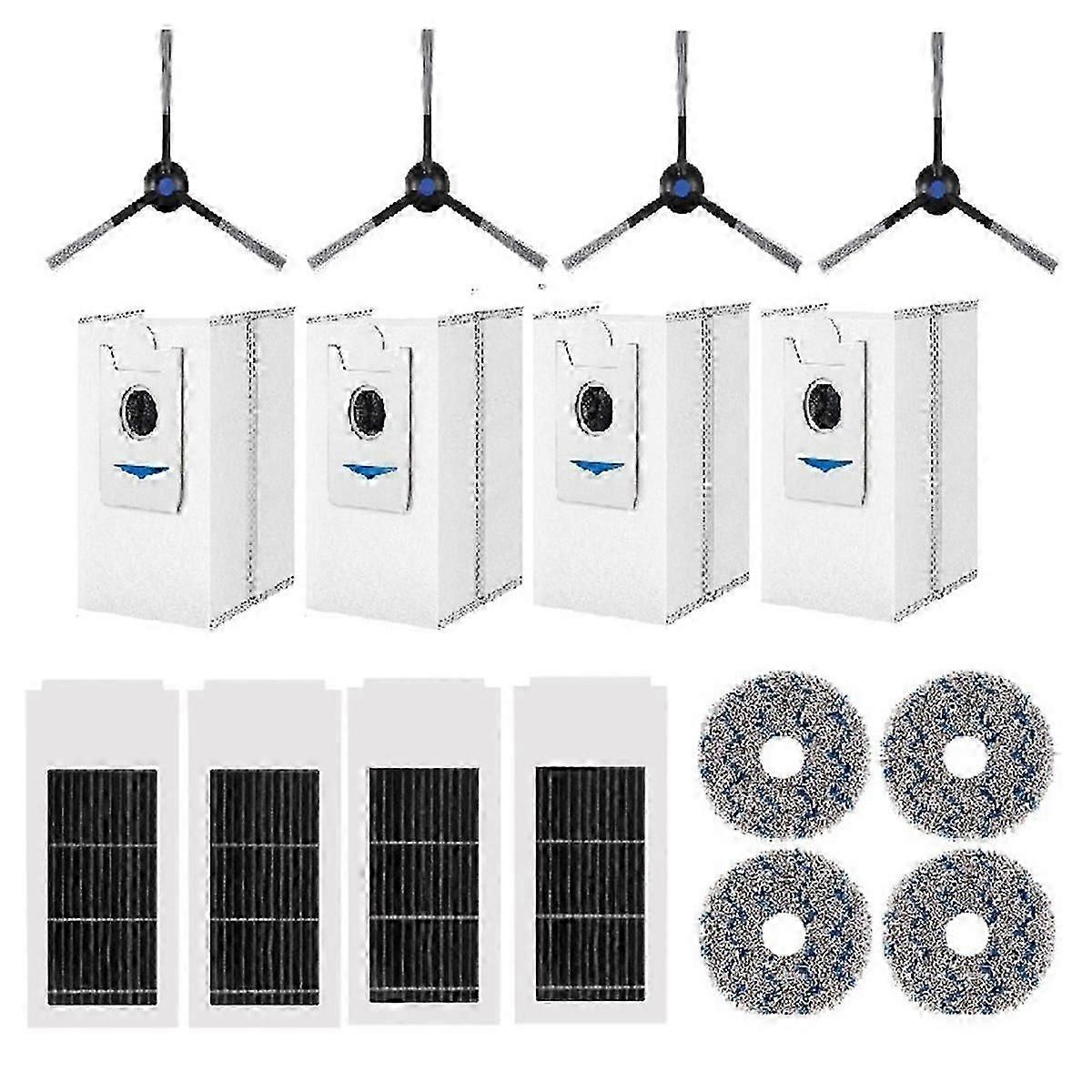 X2Sマシン掃除機サイドブラシラグフィルタークリップカーボンダストバッグの新機能