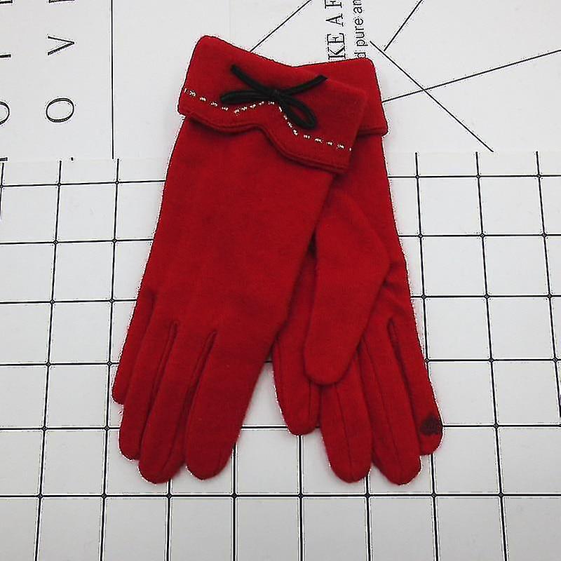 Elegante Mode Wolle Touchscreen Handschuhe - Winter Warm