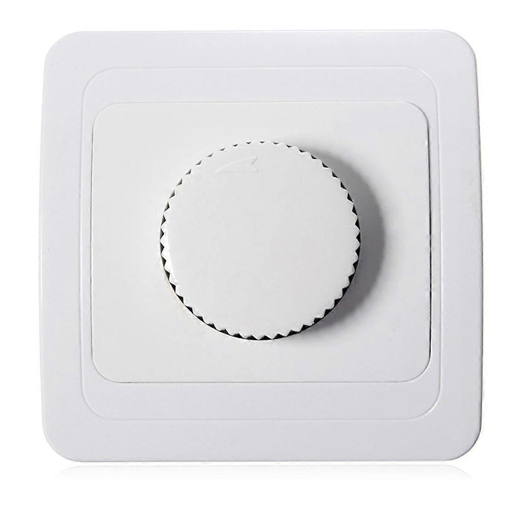 Round Push Button Dimmer Light Switches Wall-Mounted ON/OFF Rotarys Dimmer