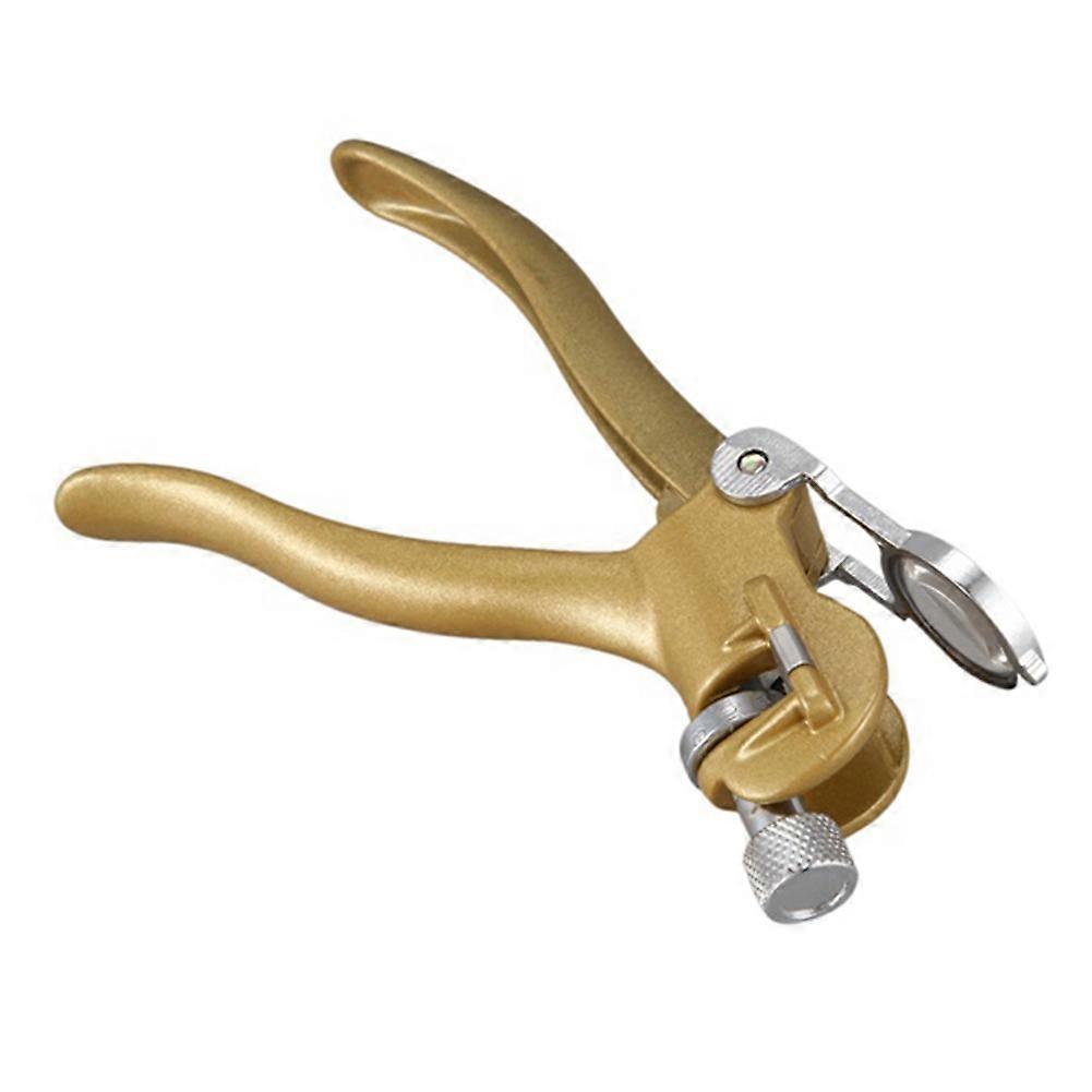 Saw Teeth Set Alloy Anvil Saw Blade Tooth Setting Tool with Magnifier