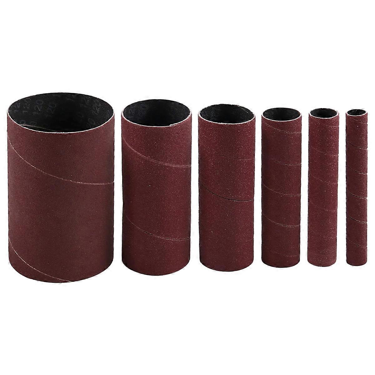 6 Pack Sanding Sleeves for Spindle Sander, 120 Grit,