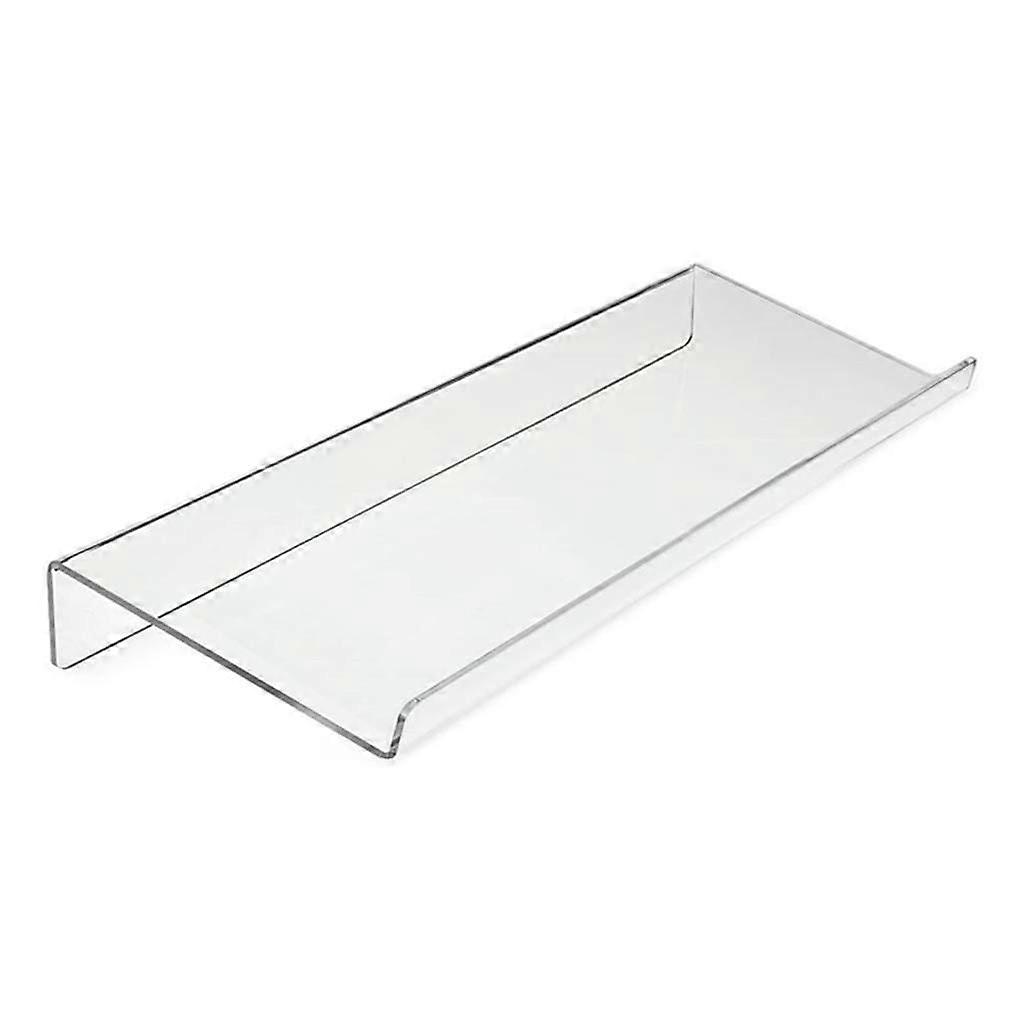 Transparent Acrylic Computer Keyboard Holder Clear Tilt Keyboard Stand For Office Home School