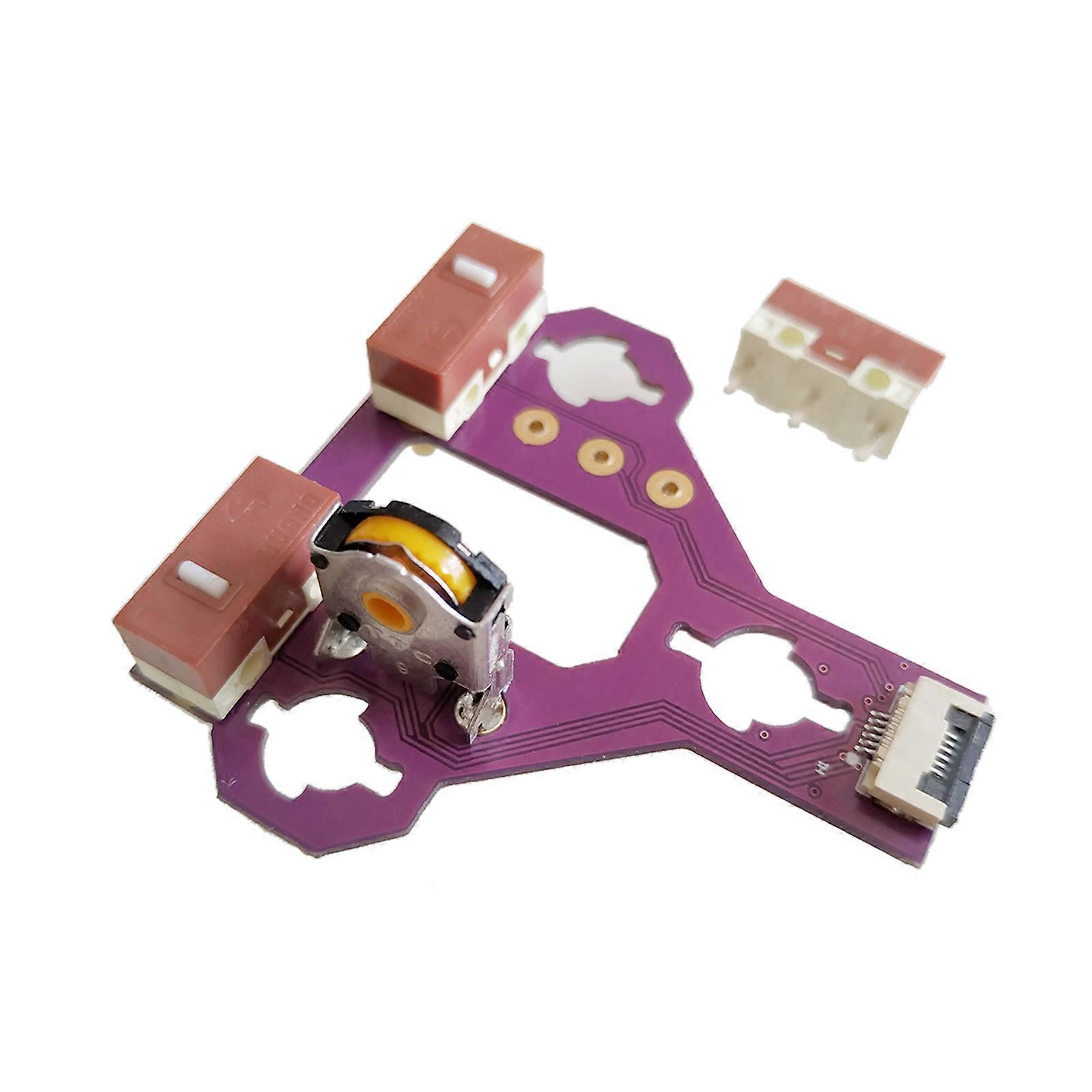 1PC Key Board Button PCB- Mainboard For Xtrfy M8W Welding Free Gaming Mouse Accesaries Assembly MicroSwitch