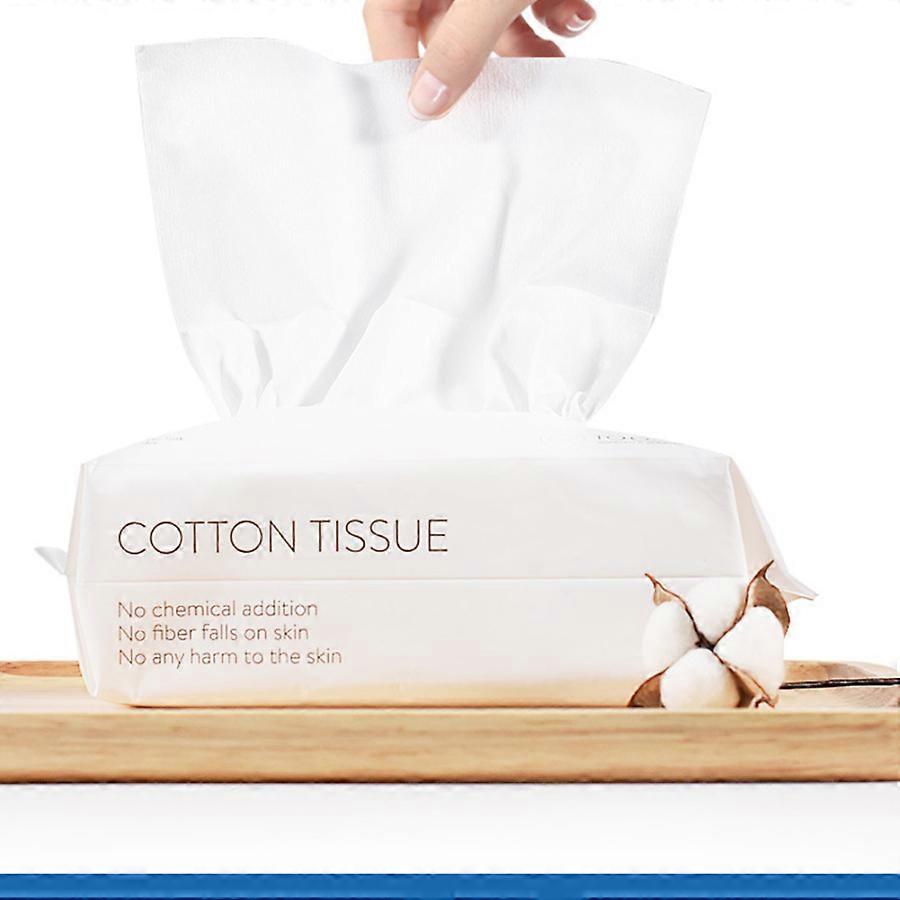 100 Count Disposable Facial Cloths 15x20cm Waffle Pattern