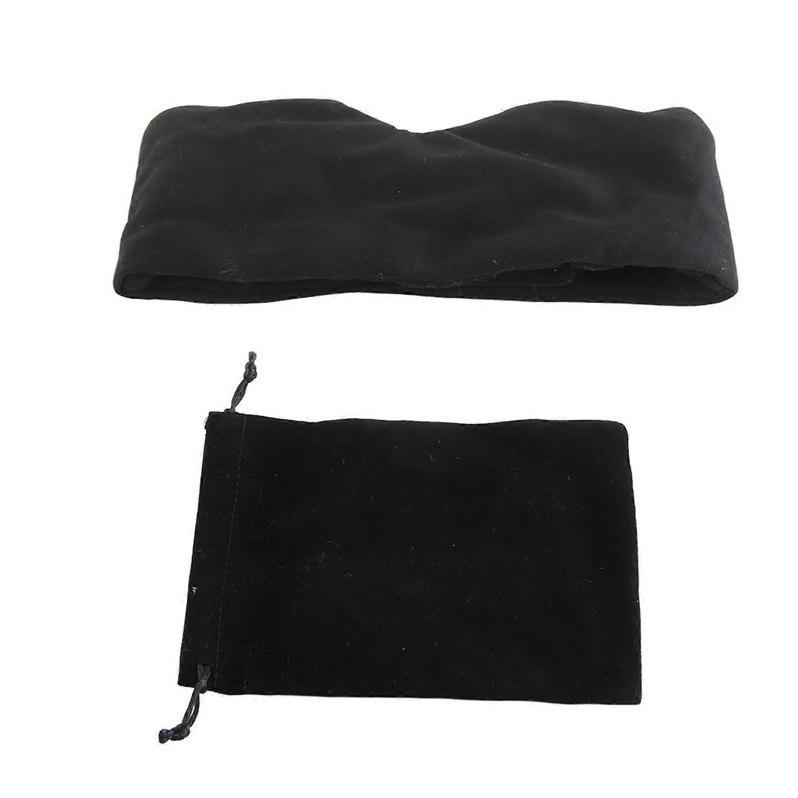 Comfortable Breathable Eye Mask for Sleeping Adjustable Blinder Blindfold Black