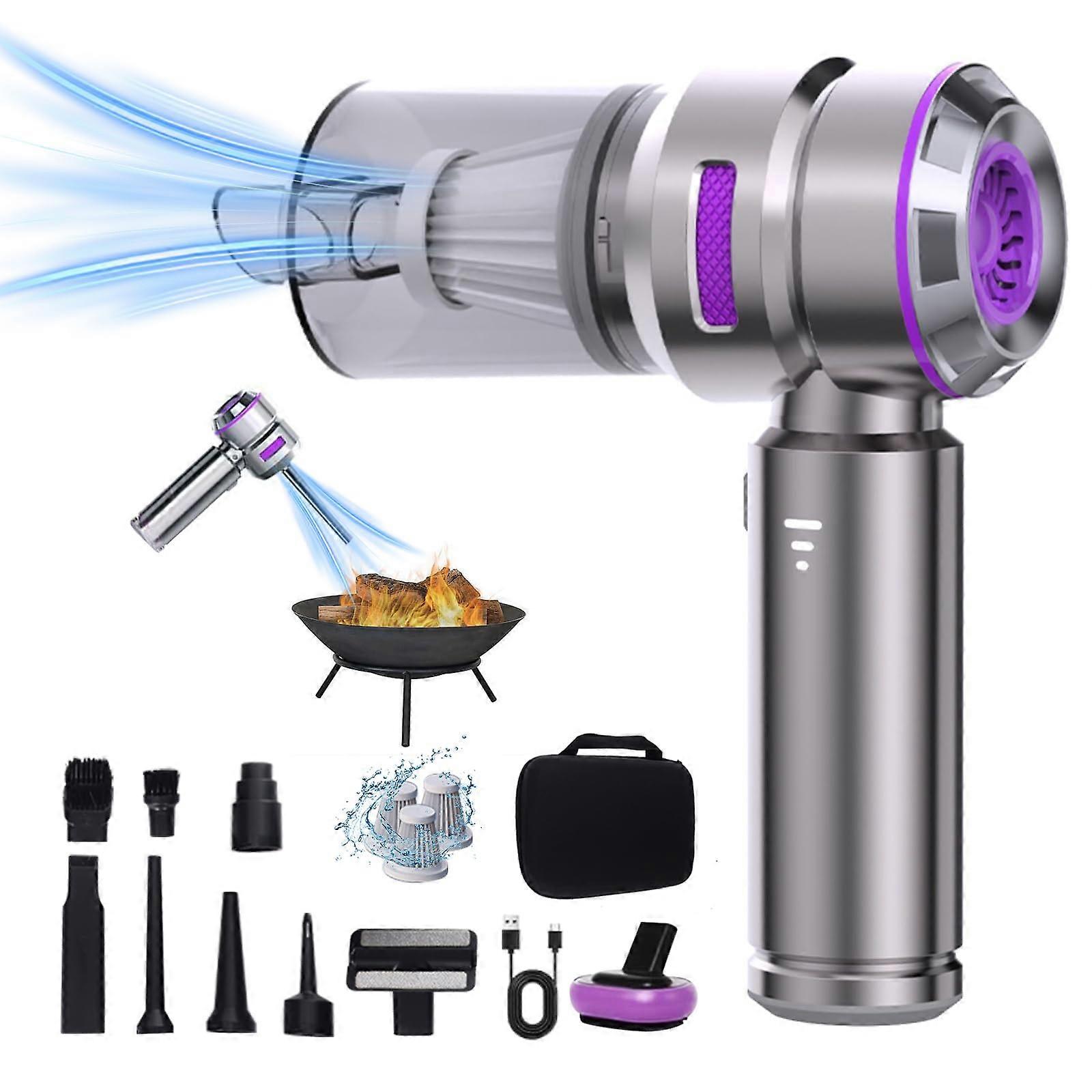 Cordless Vacuum with 16000PA Brute Force and Motor Brushless for Car and Home Cleaning