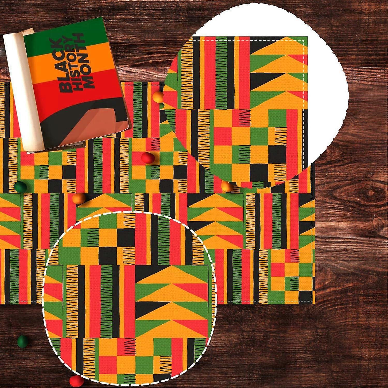Hafangry Kwanzaa Tischdecke – 152 X 213 Cm, Polyester, Afro-Afrikanisches Design