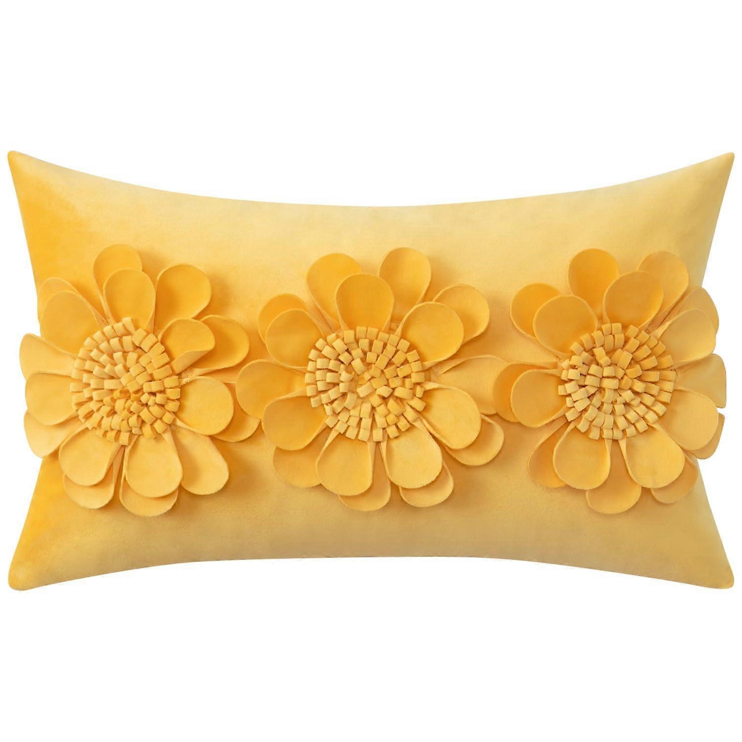 Handmade Throw Pillow Cover for Couch Decoration 12x20 Inch