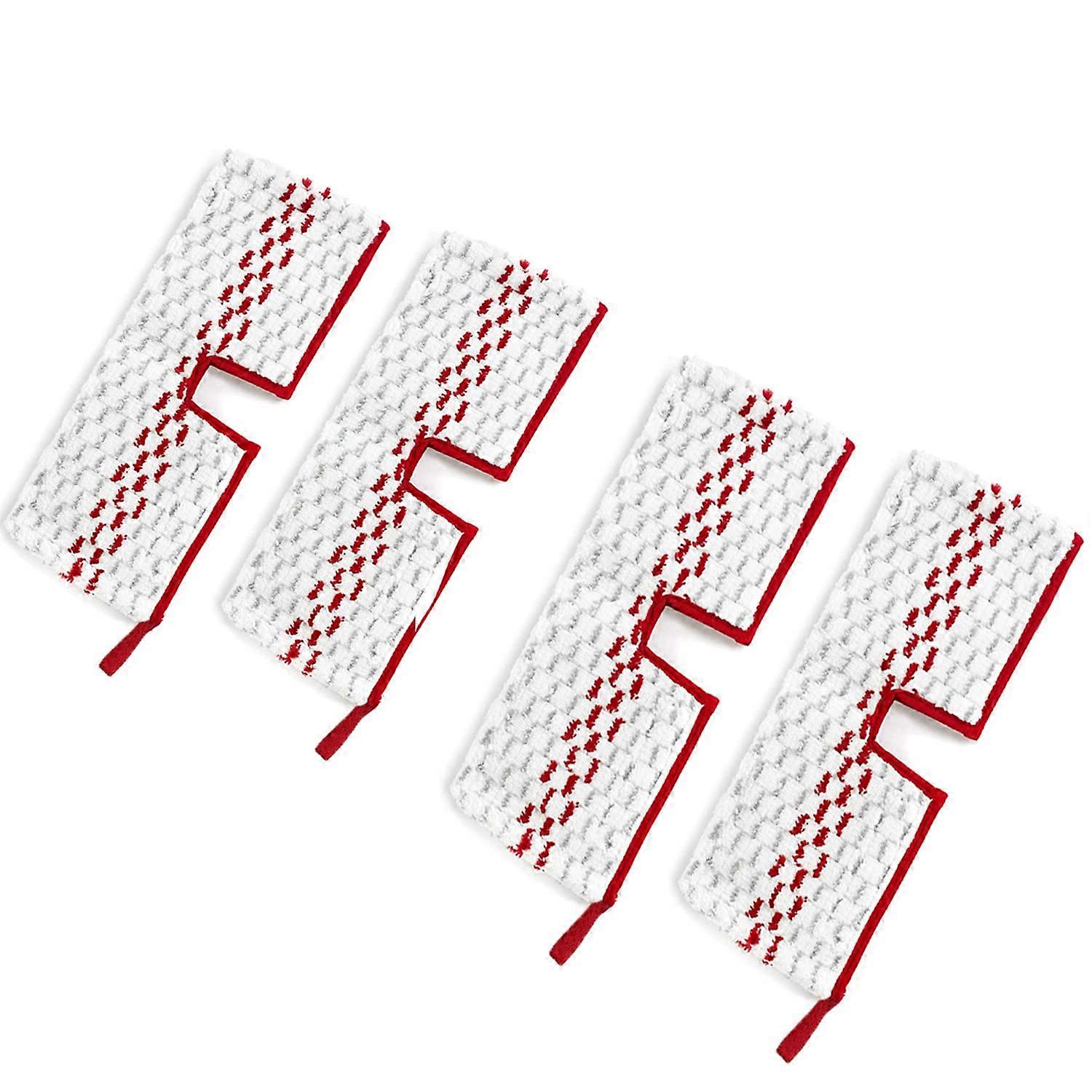 4-pack washable microfiber spray mop refills for kitchen cleaning