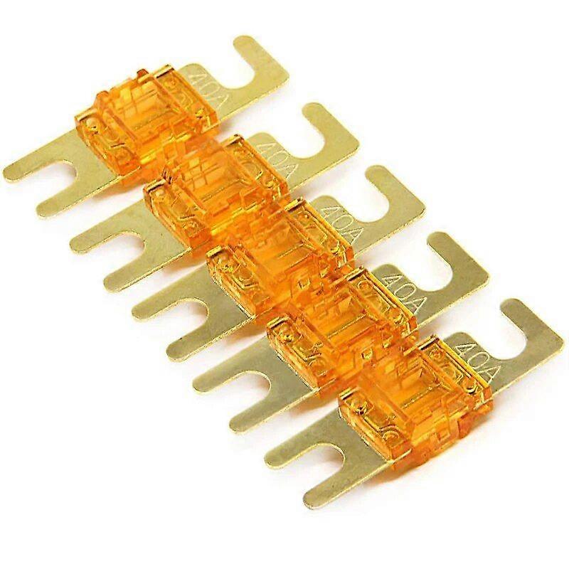 5 Pack MANL ANL Fuse 25A 30A 40A 60A 80A 100A 120A 150A 70A Mini ANL Fuses 5pcs