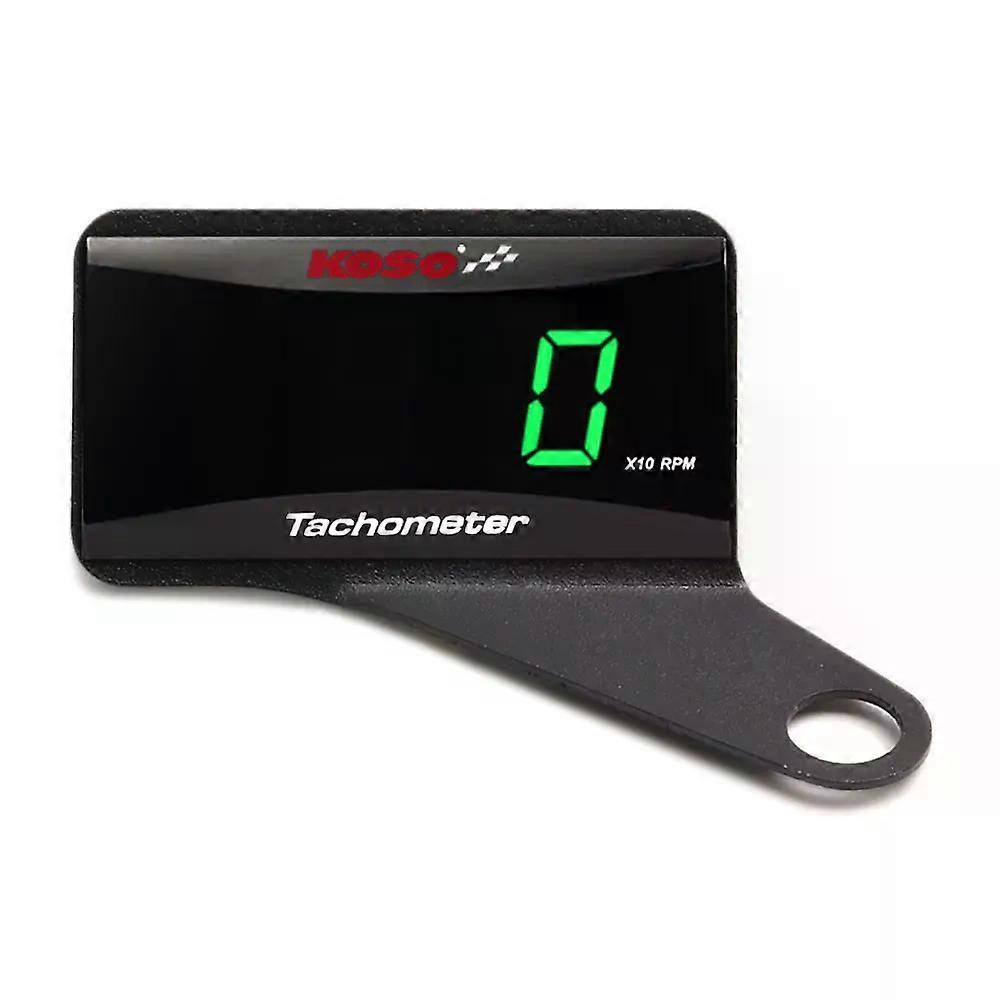 RPM Meter Motorcycle Universal Tachometer Gauge LCD Digital Display Engine Tach Mini Meter For YAMAHA KAWASAKI SUZUKI