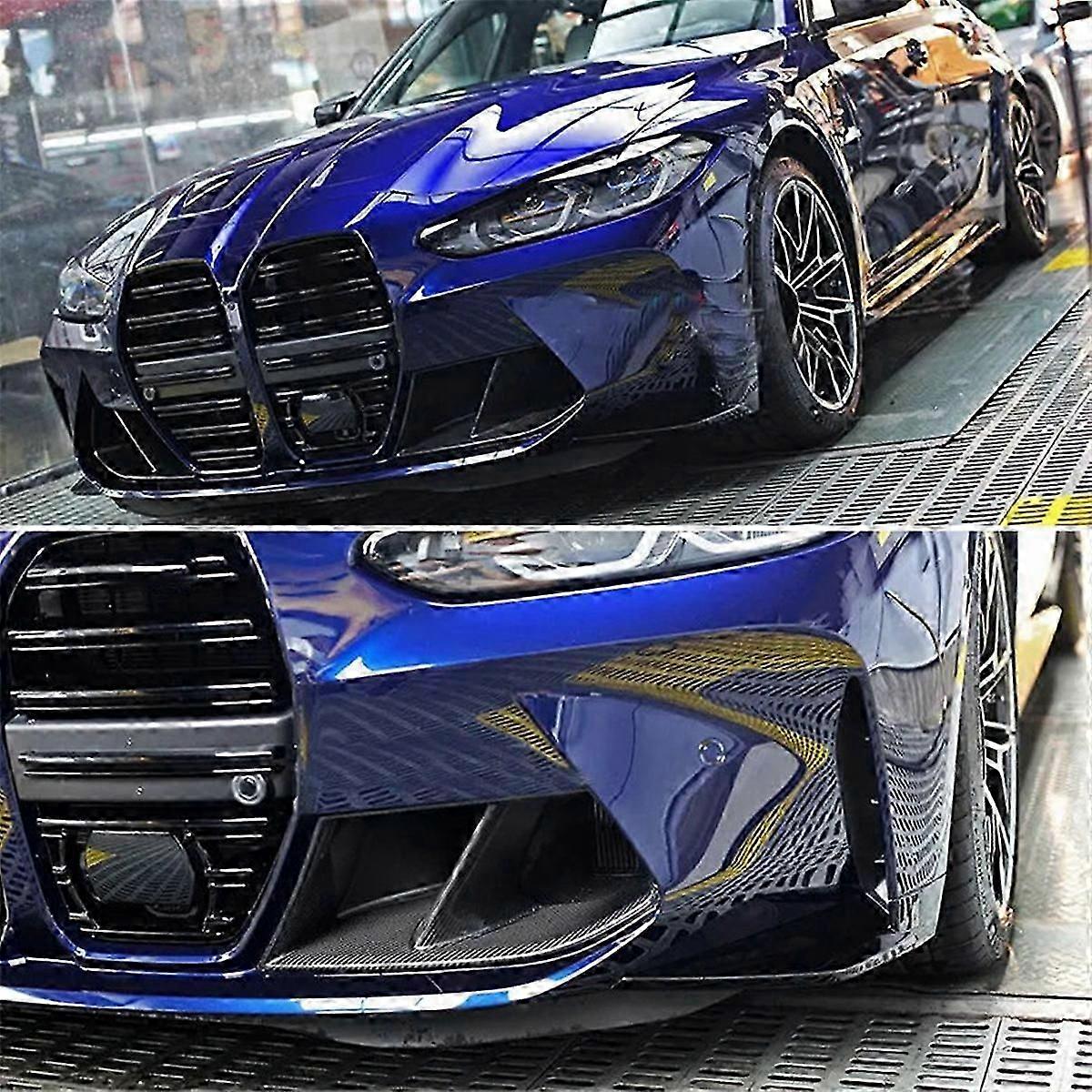 Mřížka přívodu vzduchu do předního nárazníku pro BMW M3 M4 G80 G82 G83 (černá)
