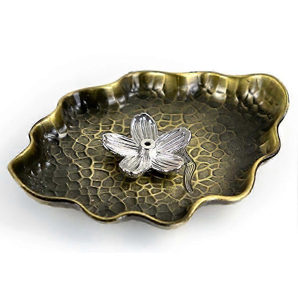 Creative Backflow Incense Burner - Metal Aromatherapy Censer with Smoke Reflux Design