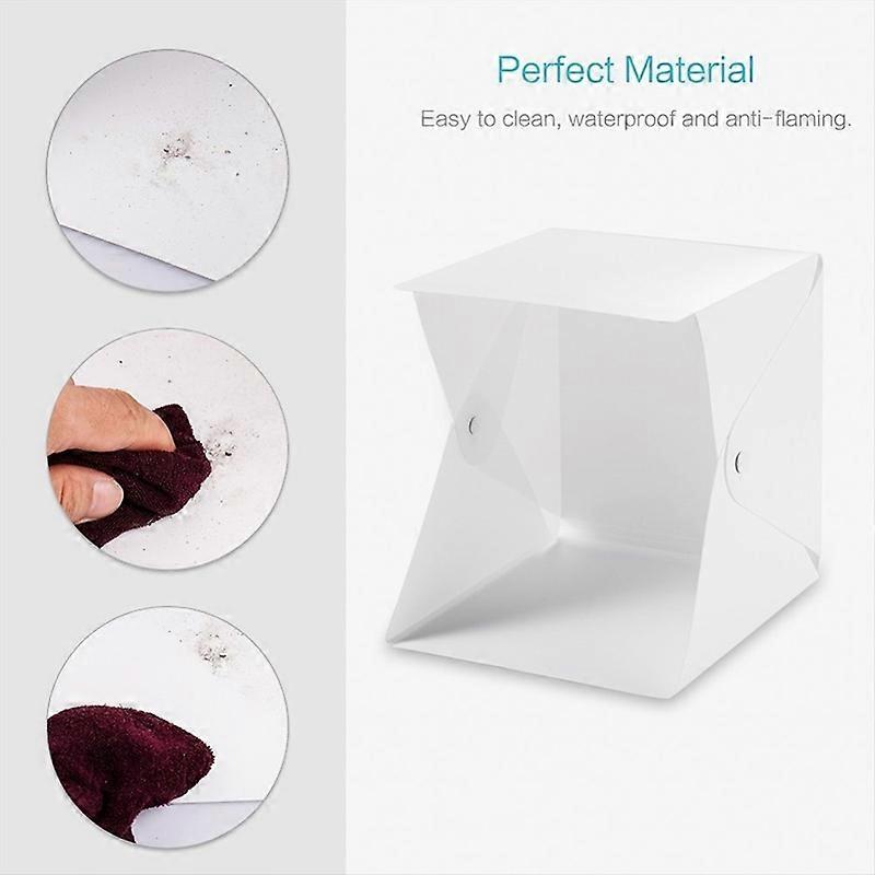 Mini Photography Tent 70 LED Light Portable Folding Photo Studio Adjustable Brightness