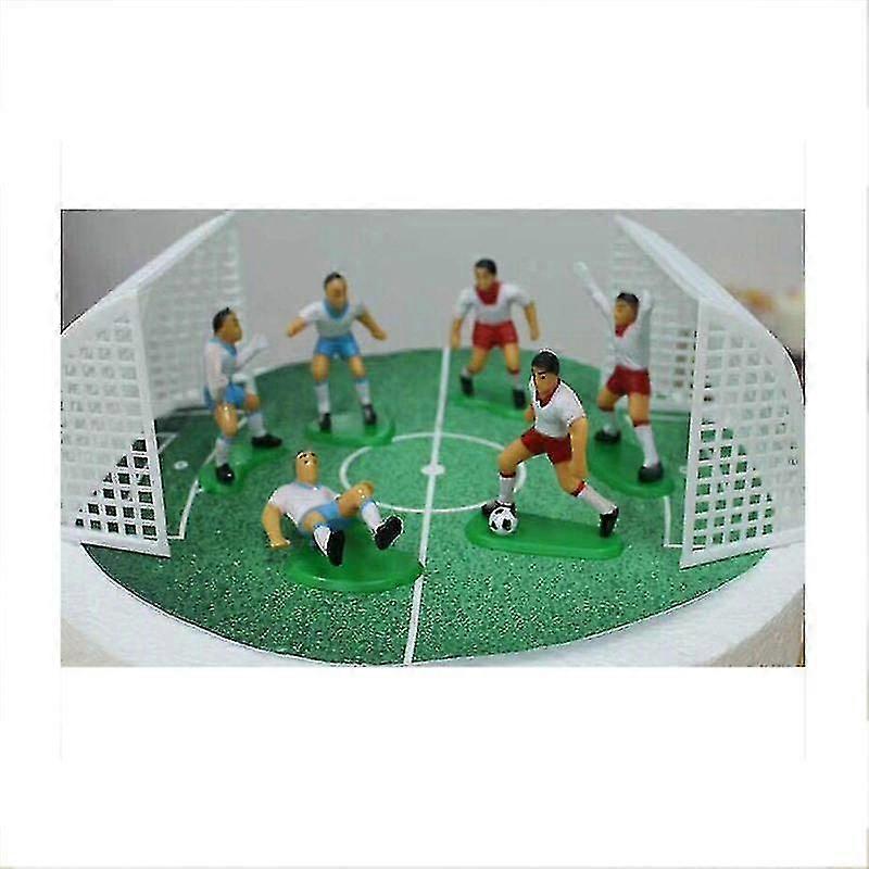 8pcs / set Calcio Calcio Basket Cake Topper Bambini Cake Rat R N O