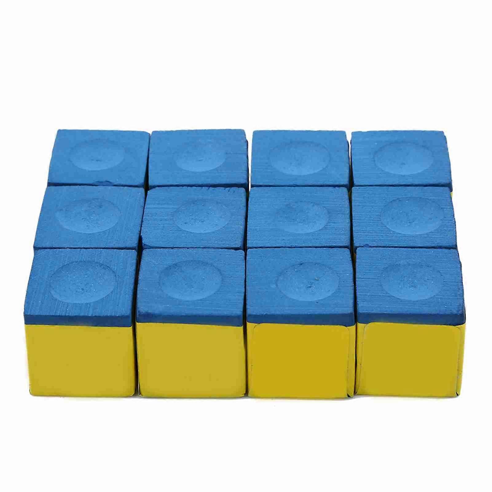 Cue Tip Chalk Billiard Pool Billiard Cue Chalk Snooker Pool Chalk (Blue Greasy)