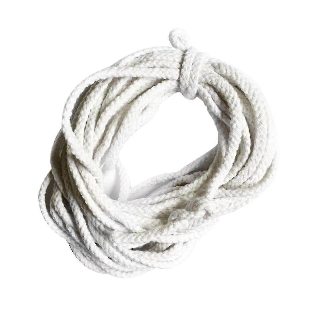 10mx5mm cuerda de algodón cordón blanqueado cordón lavando ropa