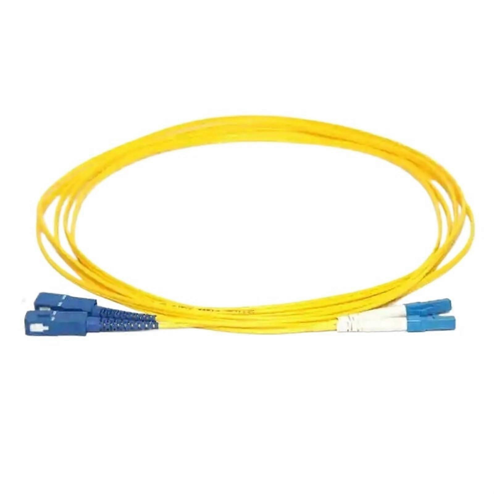 2PCS LC SC ST FC Single Mode Fiber Jumper Cable Pigtail 3M Length Optical Network Connectors