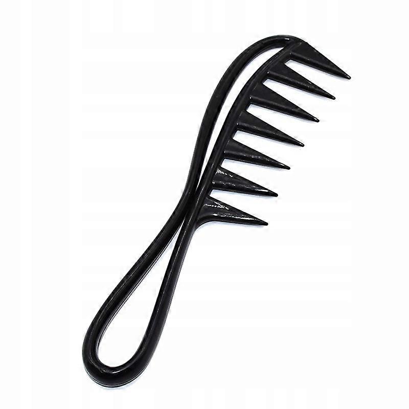 Vanco Black Hairdressing Comb For Combing, Modeling And Cutting