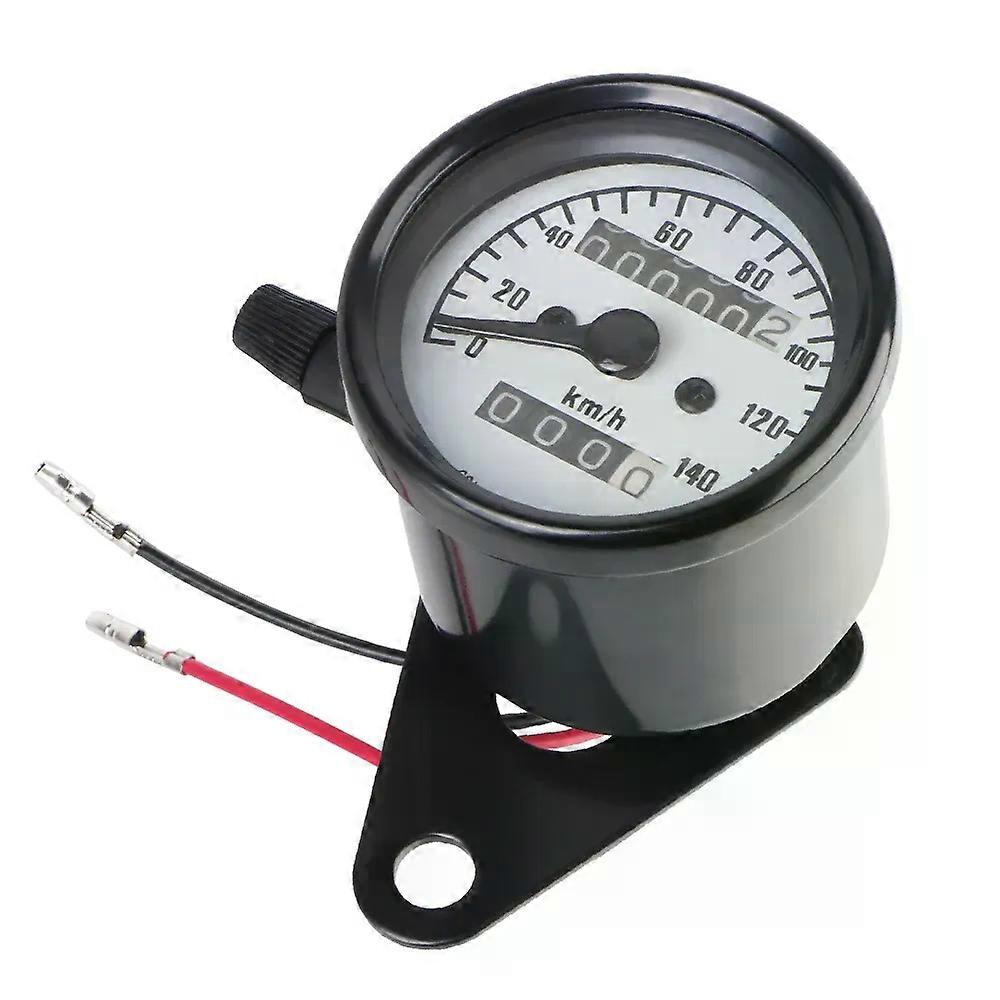 Machinery Motobike Accessory Modified Odometer Tachometer Auto Gauge Retro Motorcycle Dashboard With LED Light Universal