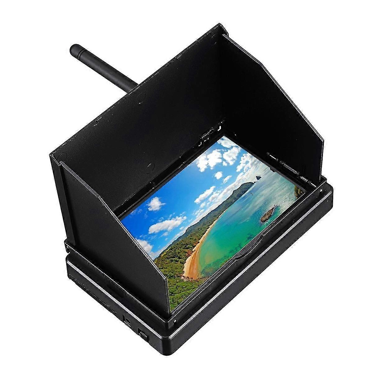 5.8G 48CH 4.3 Inch LCD 480X272 16:9 NTSC/PAL FPV Monitor Auto Search with OSD Build-In Battery for