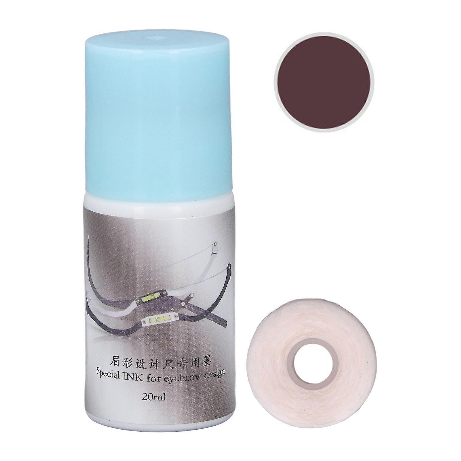 20ml Eyebrow Shaper Ink 50m Mapping String Eyebrow Design Accessory Kit for Microblading