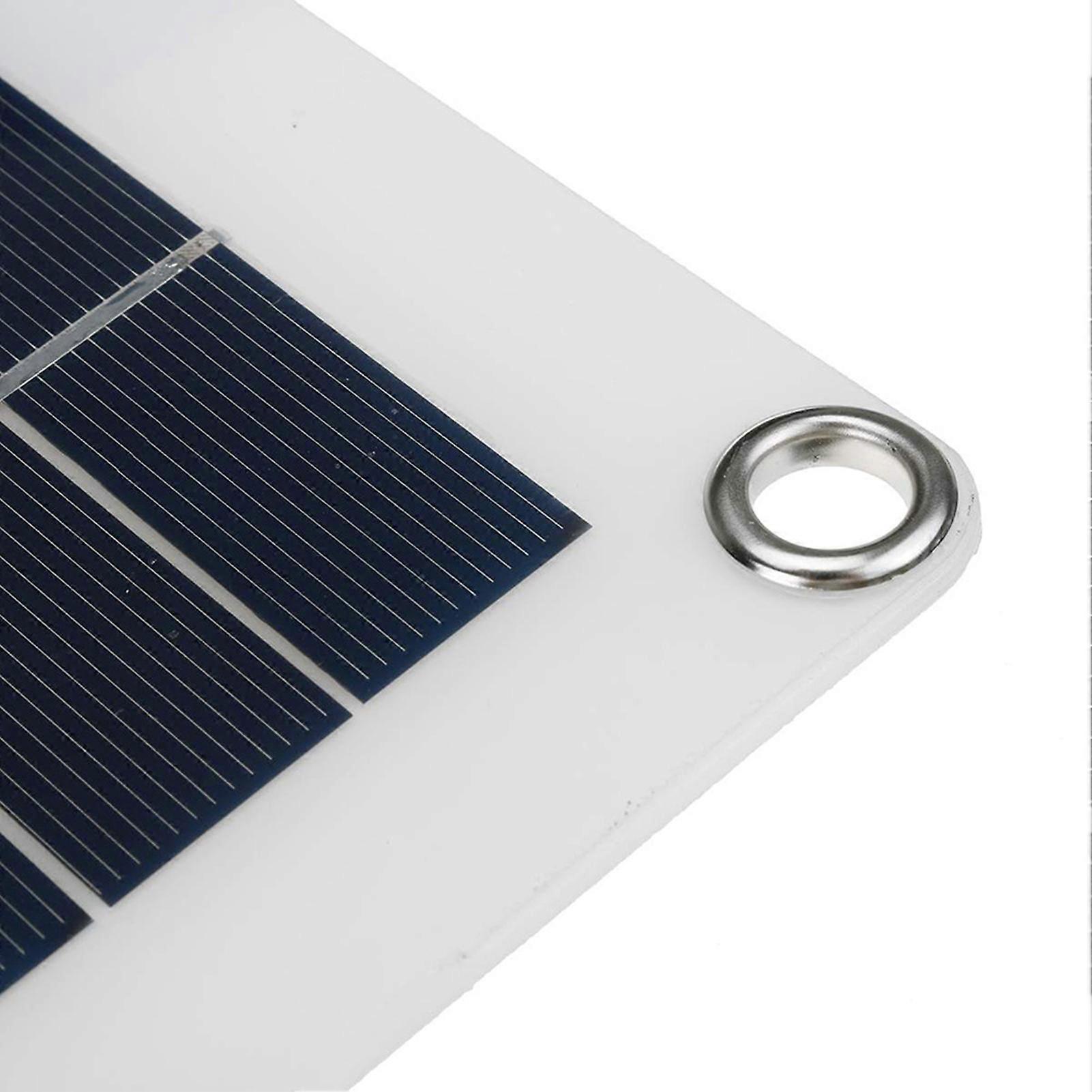 Portable 20W Flexible Panel Kit 12V Switch USB Charging Interface Board With 300W Controller Waterproof Solar Cells for Phone RV Car