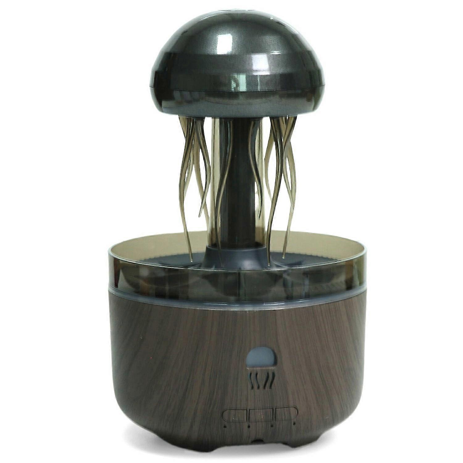 Umidificatore Medusa Per Scrivania Da Ufficio A 7 Colori LED Atmosfera Luce Diffusore Di Aromi Nebbia Rotante 