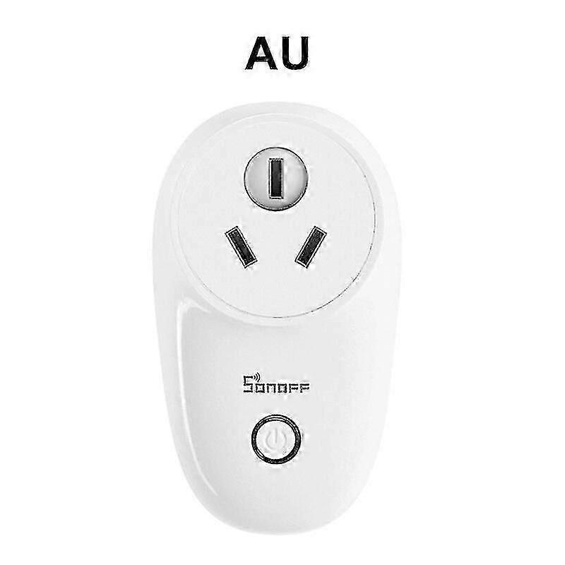 Sonoff S26 Wifi Smart Socket Us Eu Royaume-Uni Prise sans fil Prise de courant Ewelink TA