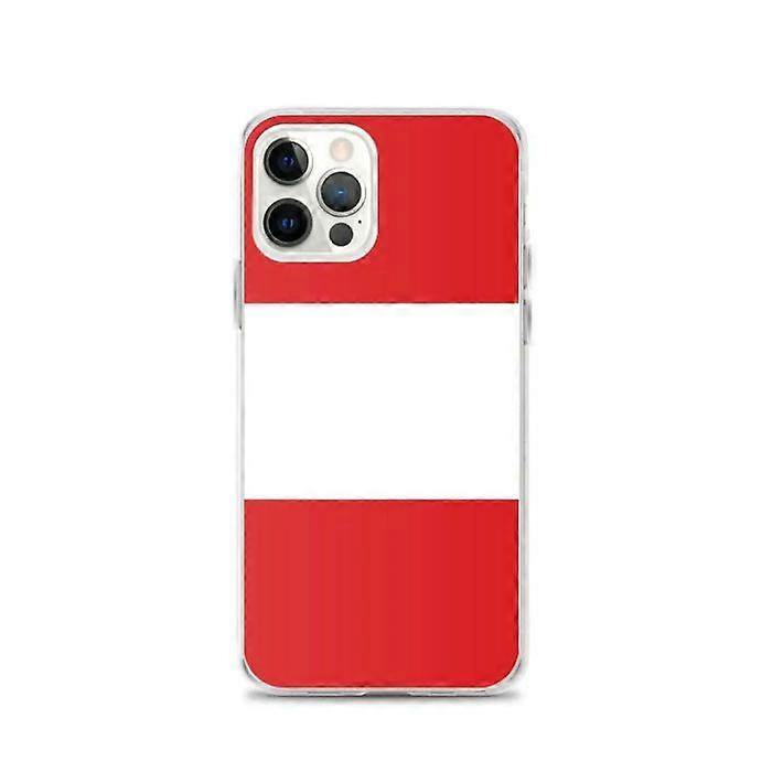 Phone Case - PIXELFORMA - Flag of Peru - Compatible with iPhone 12 Pro - Flexible - Shockproof
