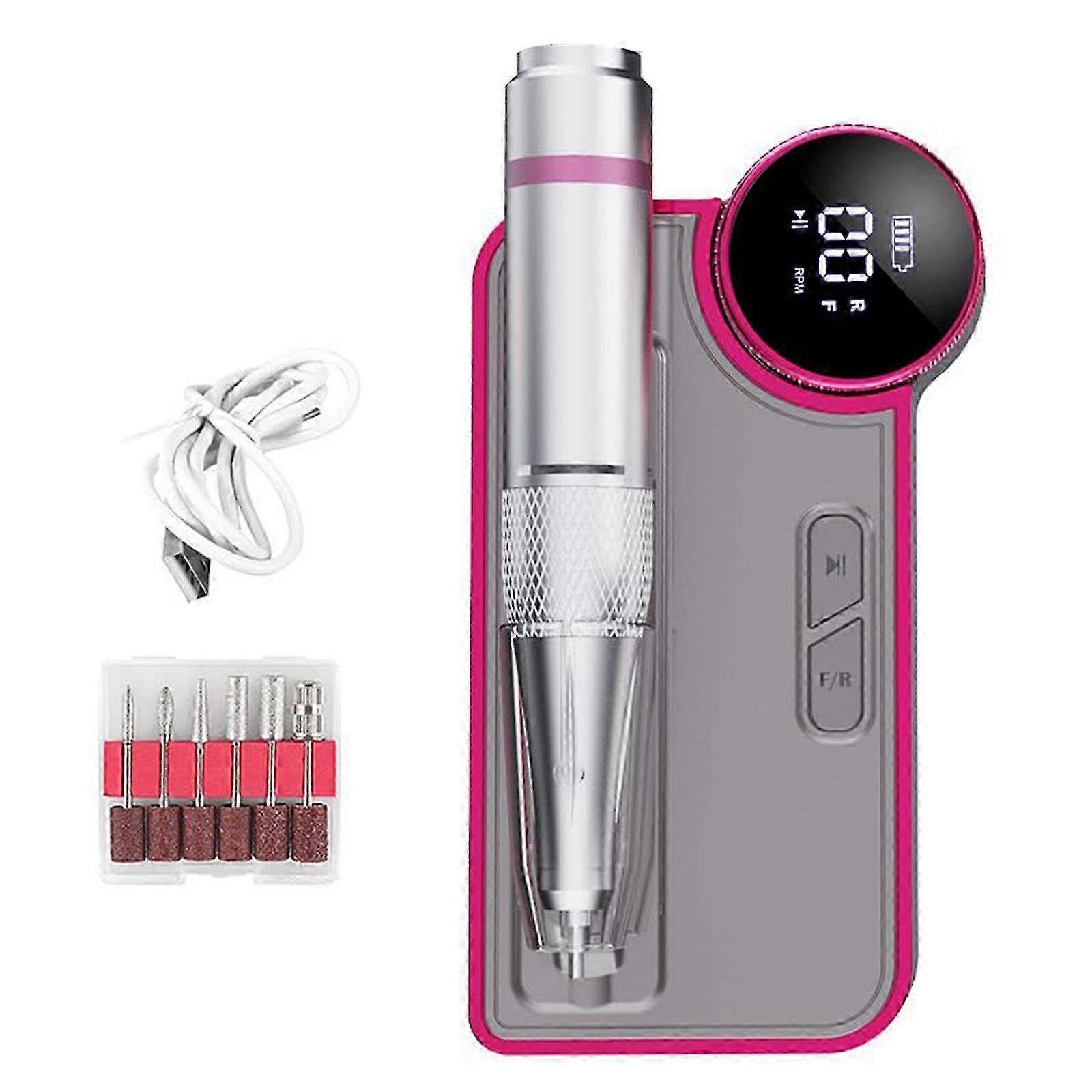 2025 Multifunctional Nail E-File Set for Professionals - Silver