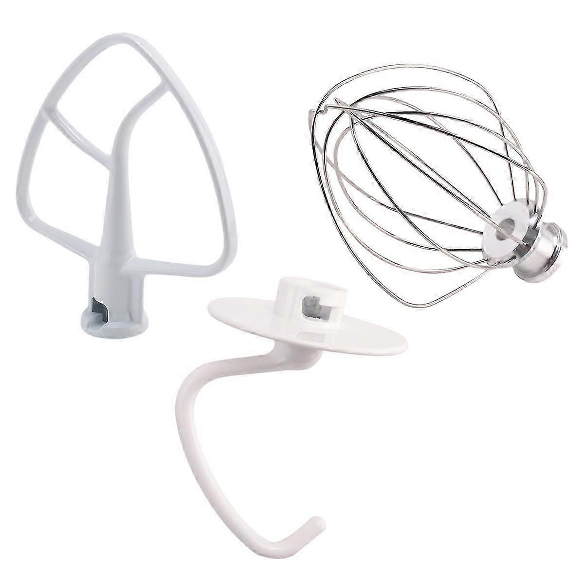 Mixer Kit for KSM150 Includes Dough Hook Wire Whip and Coated Flat Beater, 3 Pieces Stand Mixers Rep