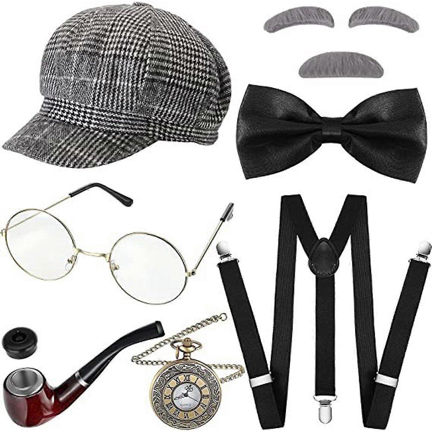 Old Man Costume Set for Kids - Perfect for 100th Day of School and Parties