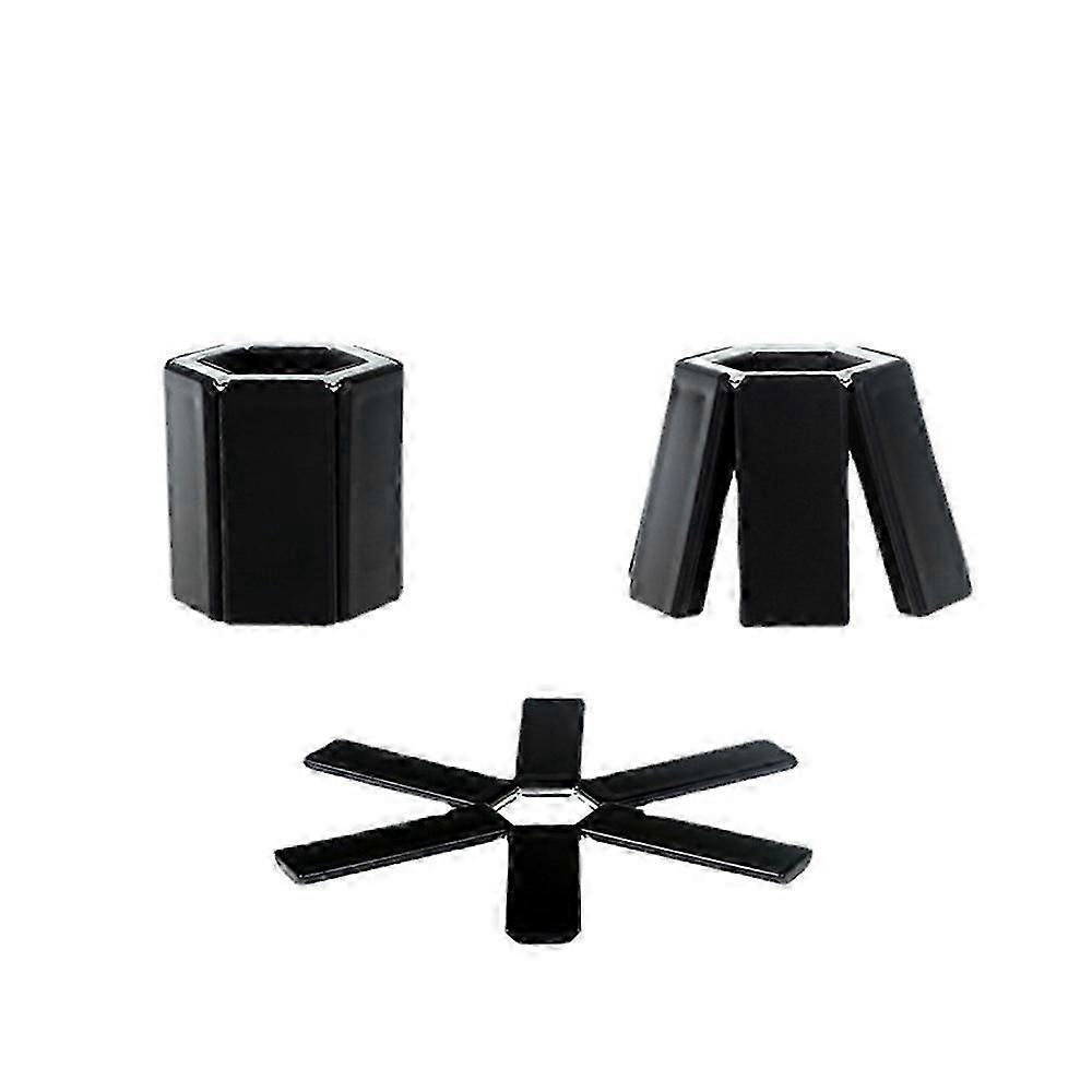 1-5pack Referencep Folding Heat Insulation Pad,Plastic Non Slip CompactExpandable Holder