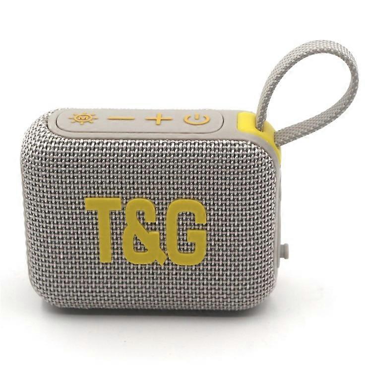 T&G TG445MINI LED Colorful Lights Bluetooth-Compatible Speaker Portable Outdoor Music Player Support TF Card