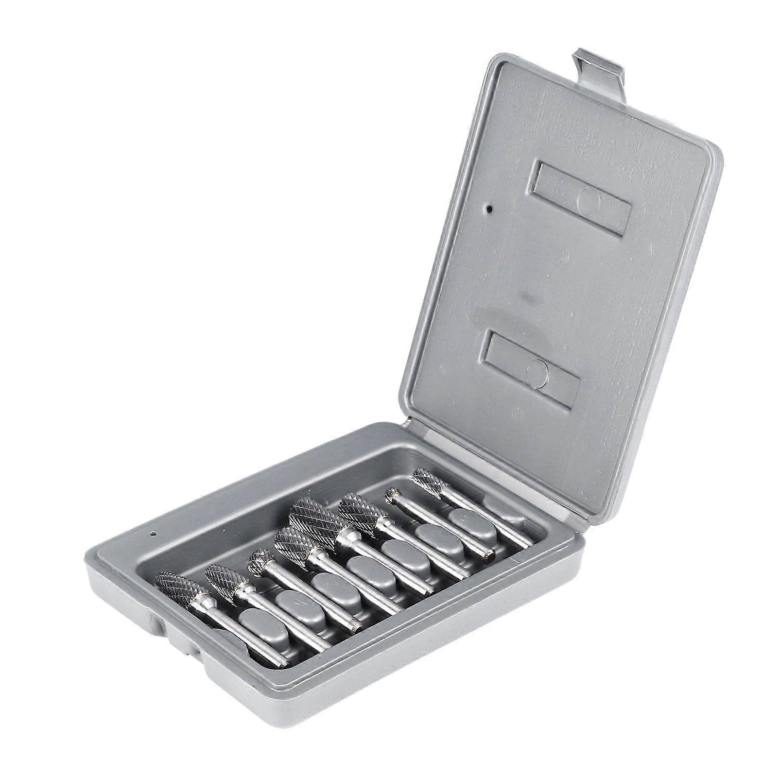 Wolfram grinding bit for woodworking polishing rotary tool 8pcs set for metal and nonmetal materials