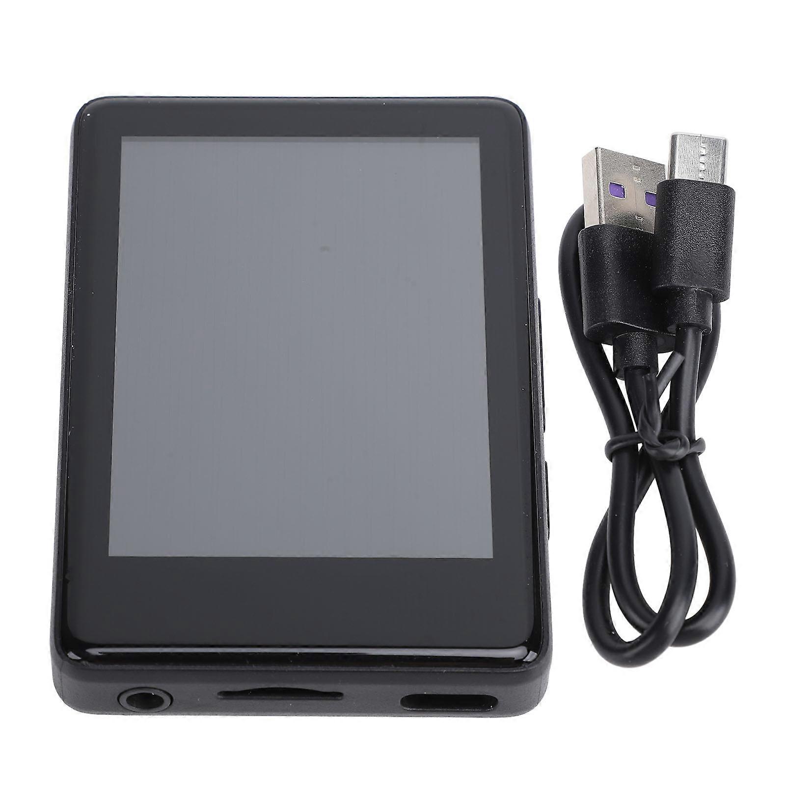 2.4" Touchscreen MP4 MP3 Player with Bluetooth, HD Display, 64GB Expandable Storage