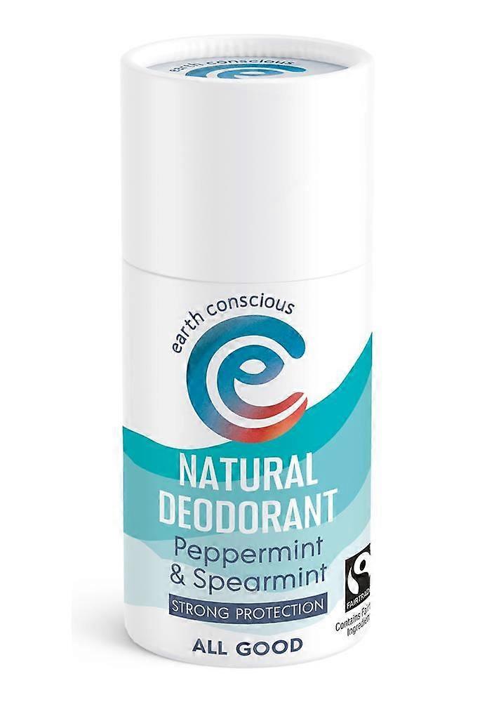 Earth Conscious Natural Deodorant Stick Peppermint & Spearmint 60g