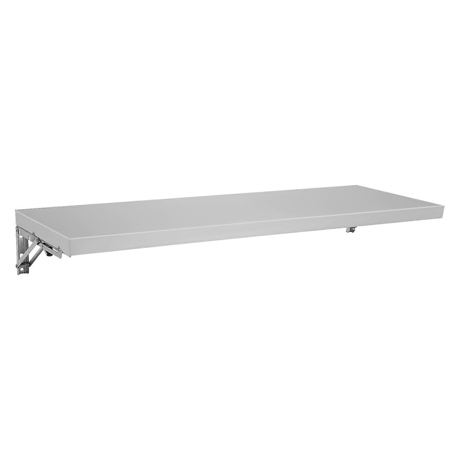 110x35cmVäggmonterat hopfällbart bord rostfritt stål för restaurang, vardagsrum, studier, sovrum