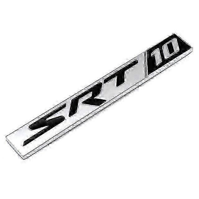 1Piece 3D Metal Car Emblem For SRT SRT6 SRT8 SRT10 SXT SXT6 SXT8 SXT10 Decal Rear Trunk Badge Sticker Styling
