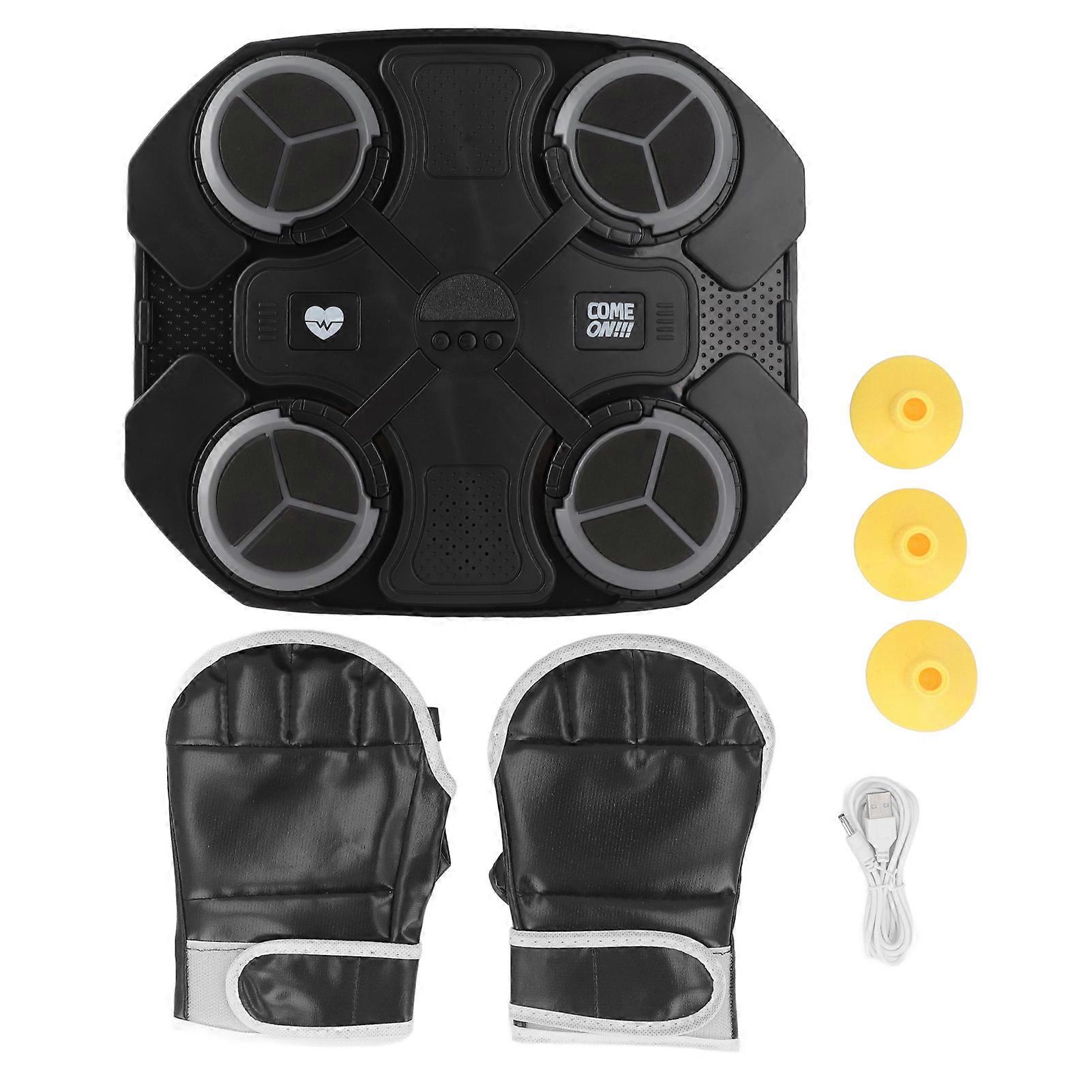 Children Smart Music Boxing Machine Electronic Interactive Rhythm Punching Trainer for Stress Relief and Home Exercise