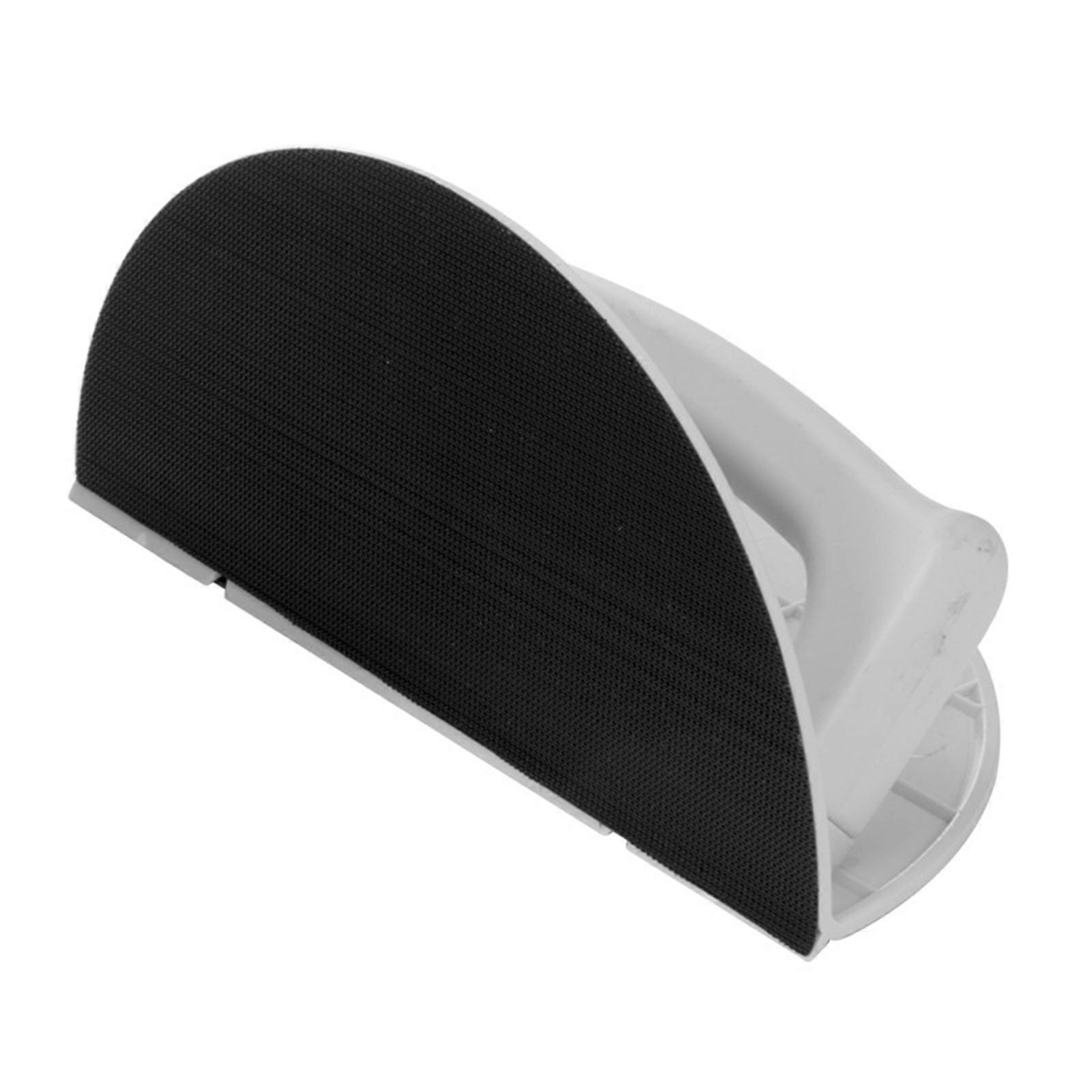 Semi-Circular Angle Sandpaper Tool Half-Moon Design Semi-Circular Base