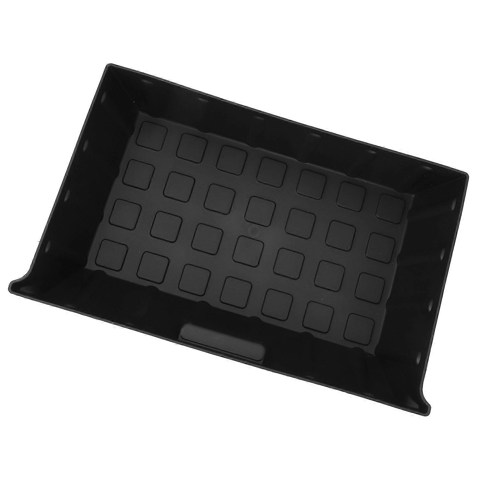 Underseat Storage Box ABS Large Capacity Hidden Organizer Tray Replacement for Tesla Model Y 2021‑2024