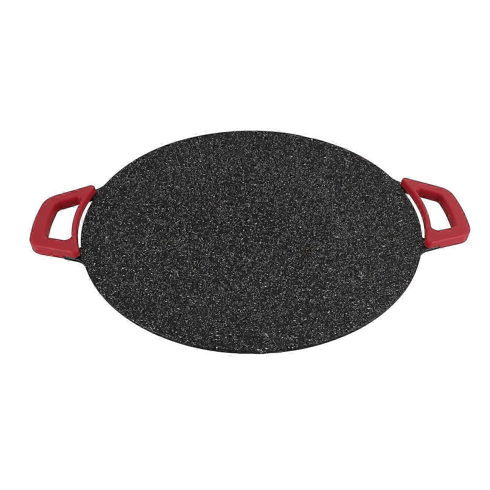 36cm韓国ノンスティックラウンドバーベキューパン多機能韓国風バーベキューグリル肉パンケーキ2025