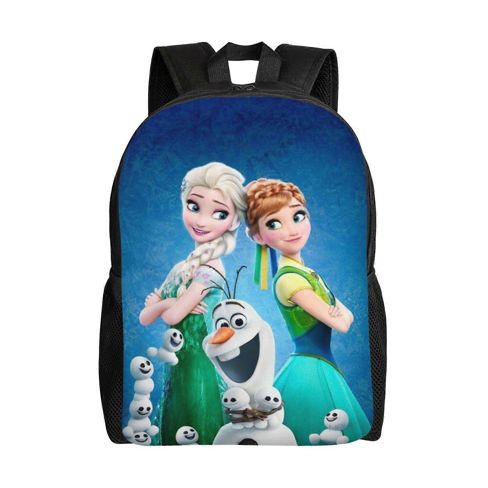 Frozen School Backpack Bookbag Daypack School Bag For Teens Boys Girls-hk4783