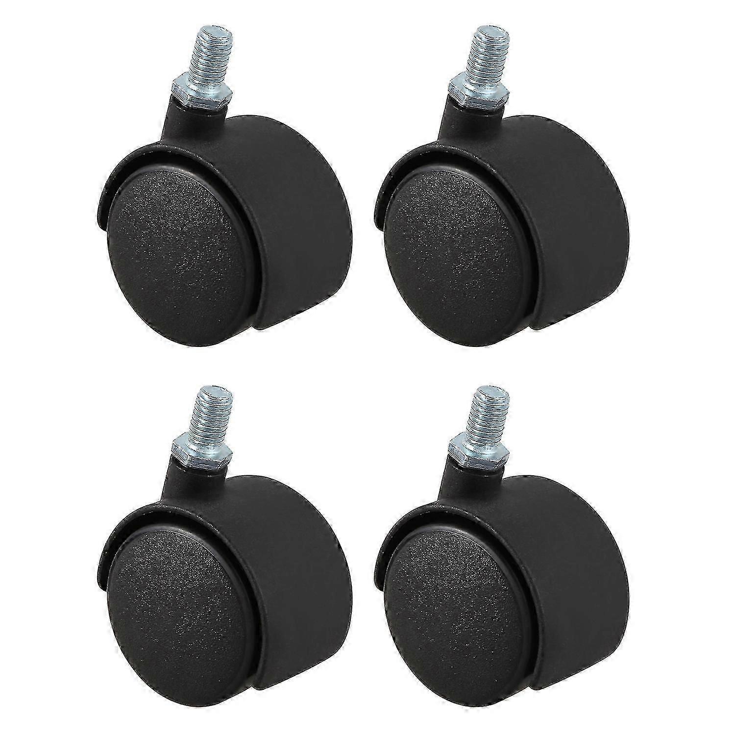 5-inch Dia Wheel Plastic Swivel Caster 4 Pcs
