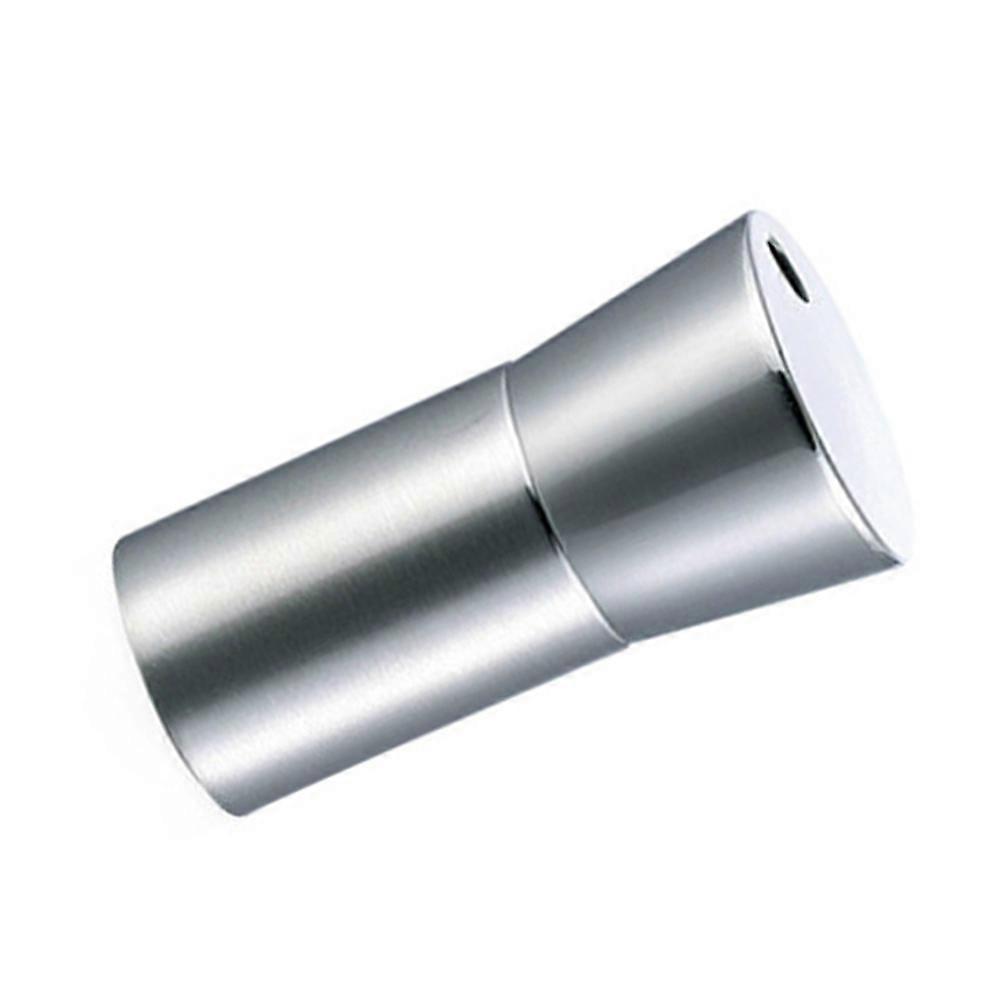 Portable Toothpick Case Mini Metal Container Delicate Design For Home And Restaurant Use Silver 4x4x7cm 1Set