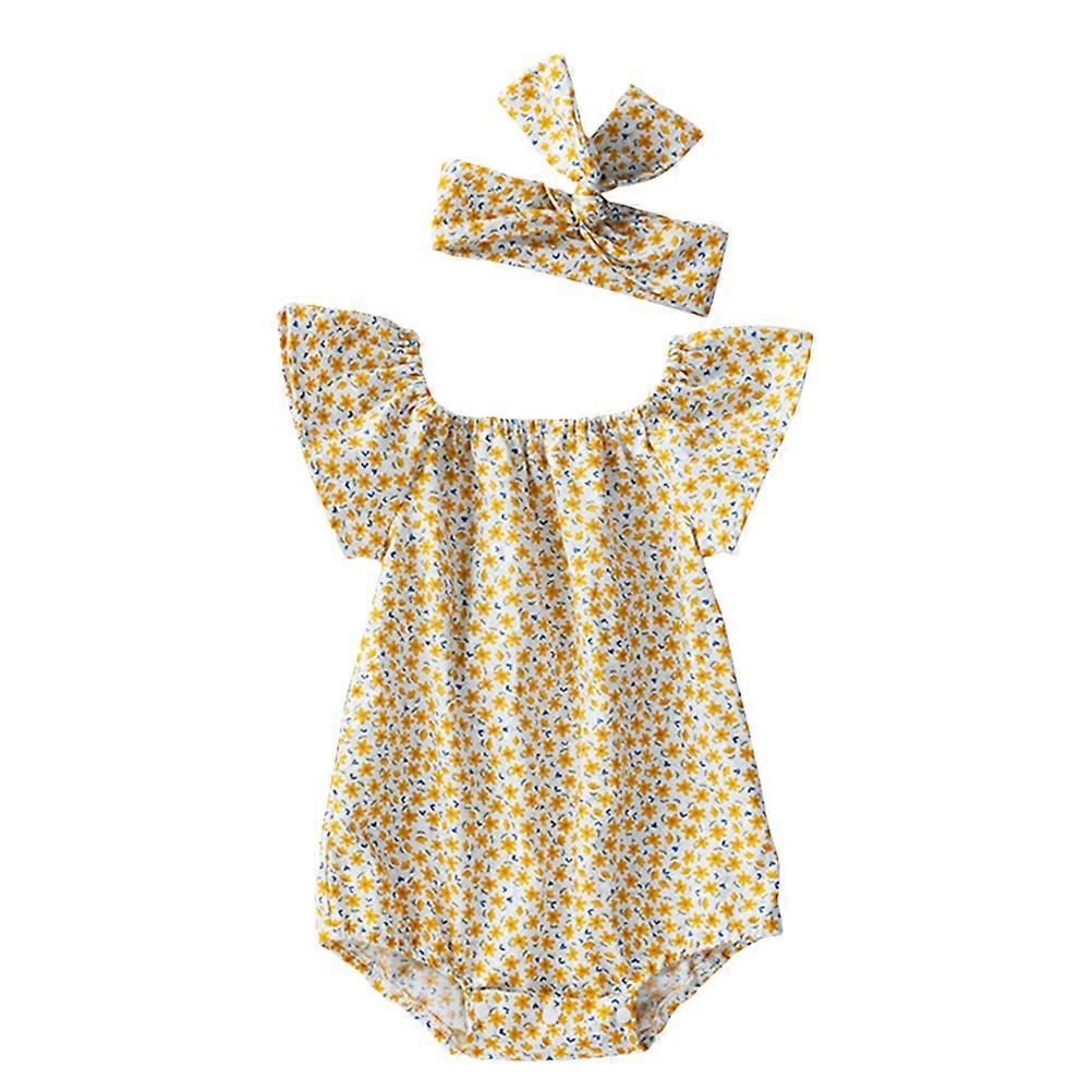 ملابس بنات قصيرة الأكمام رومبير مع عقال حفلة عيد ميلاد مناسبة شكل SkinFriendly 1 مجموعة