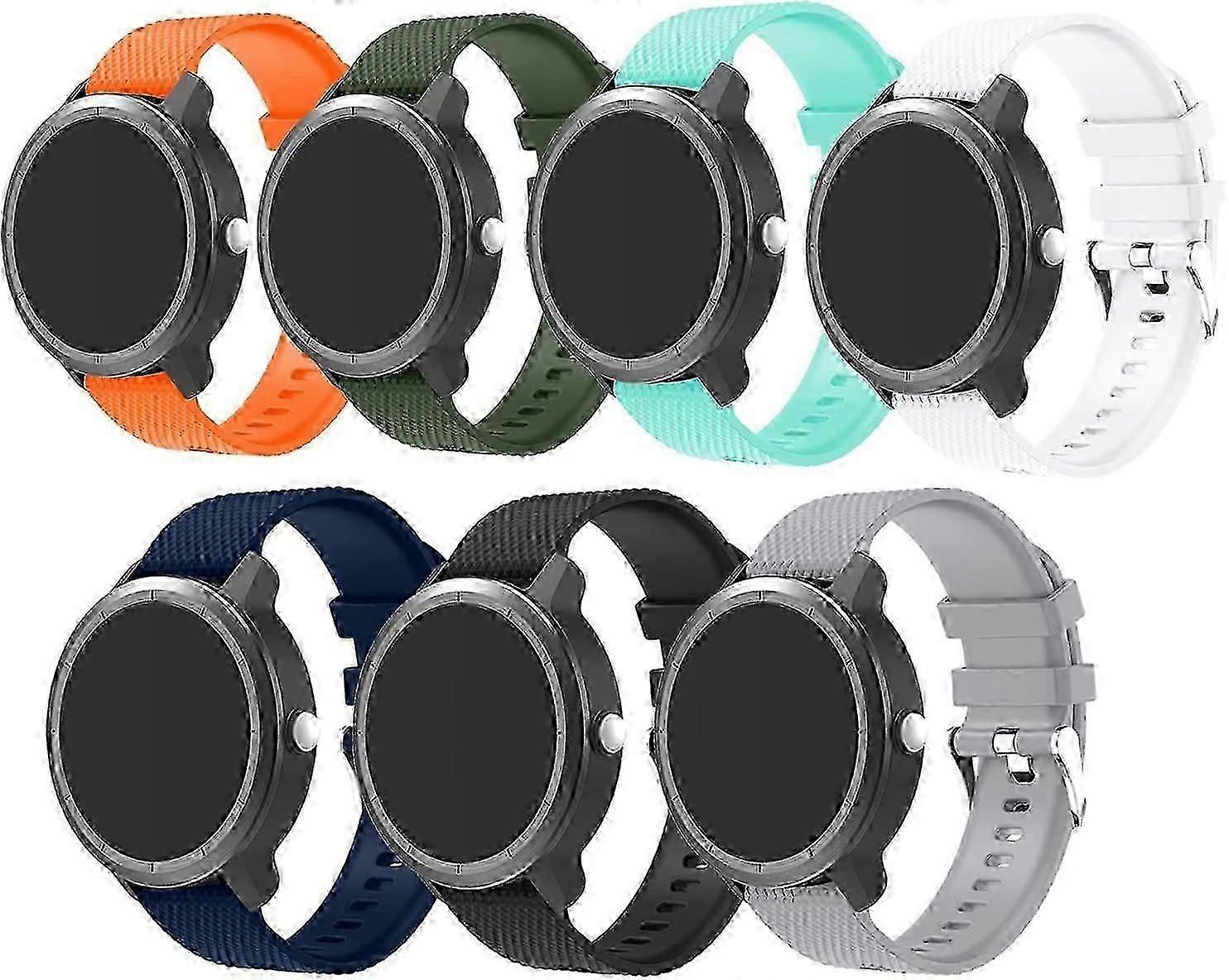Garmin Vivoactive 3/Forerunner 645 Music 20 mm-es szilikon óraszíj csere készlethez - 7 darabos